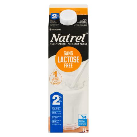 1L NATREL LACTOSE FREE MILK 2%