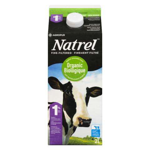 2L NATREL LAIT BIOLOGIQUE1%