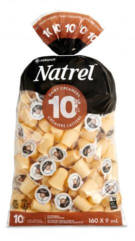 220X9ML CRÈME 10% NATREL SAC