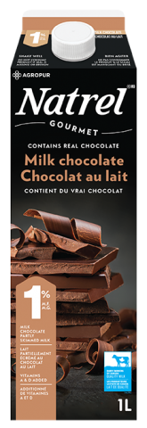 1L NATREL LAIT AU CHOCOLAT 1%