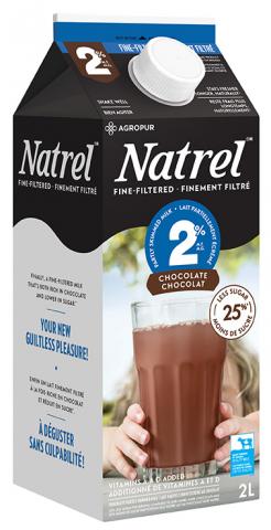 2L 2% NATREL CHOCOLAT