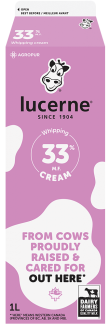 1L LUCERNE CRÈME 33%