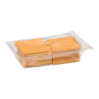 FROMAGE CHEDDAR MI-FORT TRANCHE 14G,34%M.G.,39%HUM.,12X670G