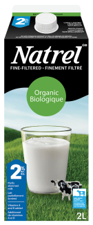 2L NATREL LAIT BIOLOGIQUE 2%