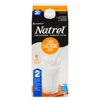 2L NATREL LAIT SANS LACTOSE 2%