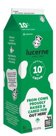 1L LUCERNE CRÈME 10%