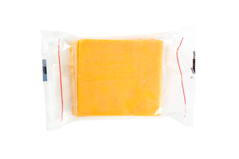 FROMAGE CHEDDAR MI-FORT TRANCHE 14G,34%M.G.,39%HUM.,12X670G