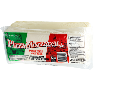 2.27KG PIZZA MOZZARELLA 20% M.F.