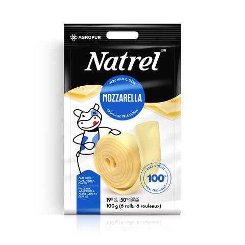 Natrel Very Mild Mozzarella Rolls