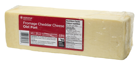 2.27KG OLD CHEDDAR CHEESE WHITE