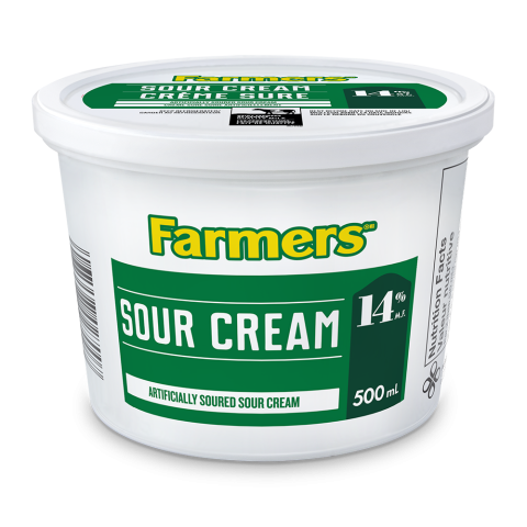 500ML FARMERS 14% SOUR CREAM