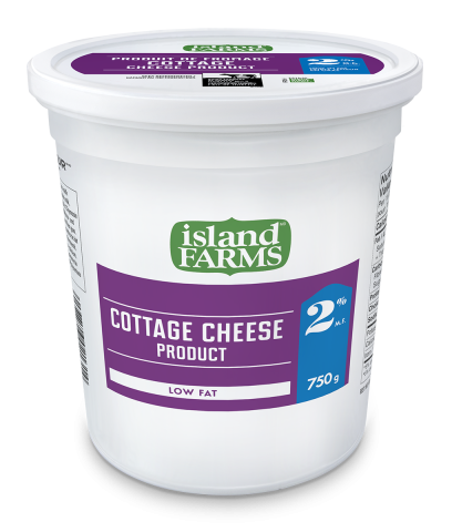 750G 2% FROMAGE COTTAGE ISLAND FARM