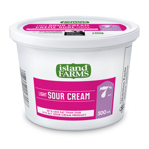 500ML CRÈME SURE 7% ISLAND FARM