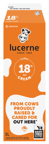 1L LUCERNE CREAM 18%