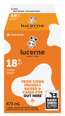 LUCERNE CREAM 18% 473