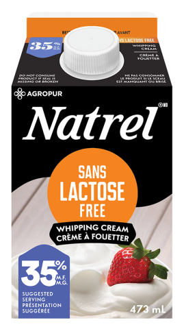 473ML CRÈME SANS LACT 35% NATREL