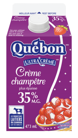 473ML CRÈME CHAMP 35% QUEBON