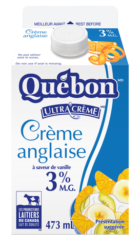 473ML CRÈME ANGLAISE QUEBON