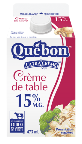 473ML CRÈME TABLE 15% QUEBON