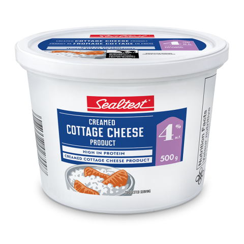 500G SEALTEST PRODUIT DE FROMAGE COTTAGE 4%