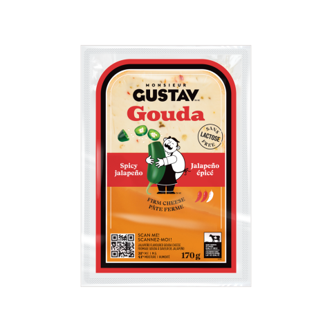 Gouda Jalapeño Monsieur Gustav 12 X 170G