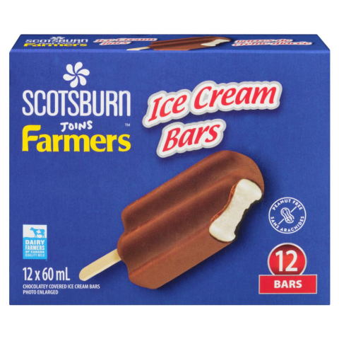 12X60ML SCOTSBURN VANILLA ICE CREAM BAR