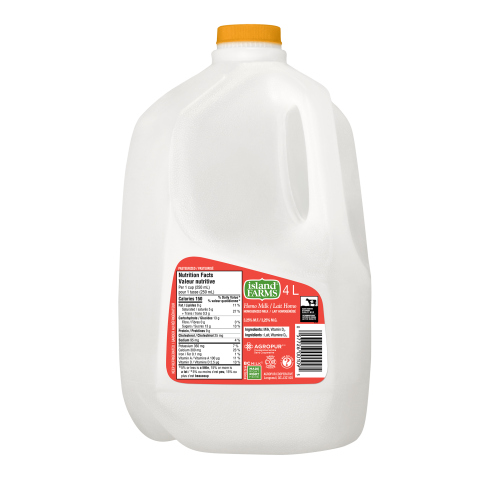4L ISLAND FARMS MILK 3.25% JUG