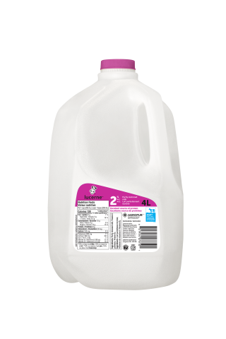 4L LUCERNE LAIT 2% PLASTIQUE
