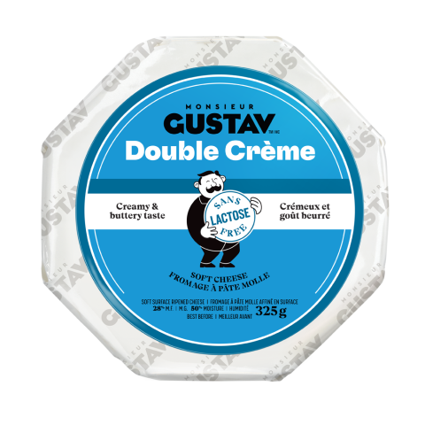 Monsieur Gustav Double Crème Croûte Fleurie 4x325g
