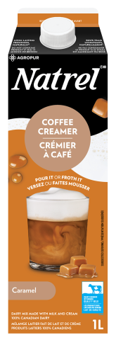 1L Natrel Crémier à café Caramel