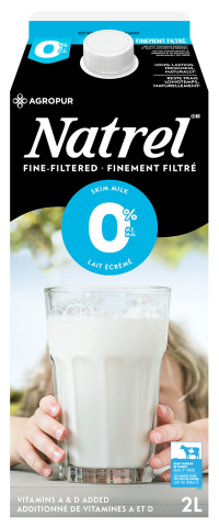 2L NATREL LAIT FINEMENT FILTRÉ 0%