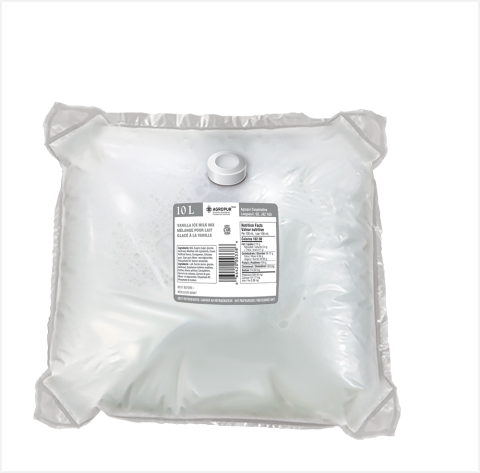 10L AFS MÉLANGE POUR LAIT GLACÉ VANILLE