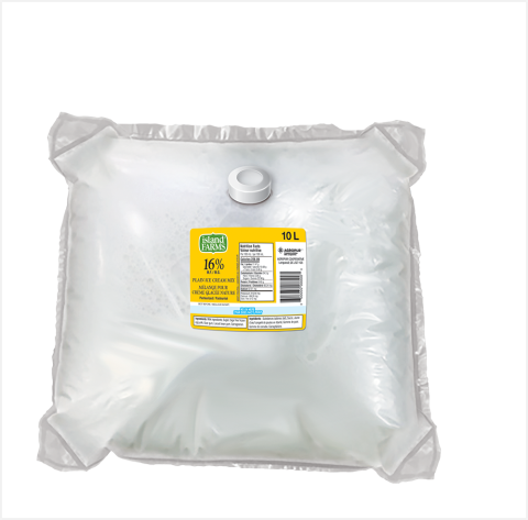 10L ISLAND FARMS MÉLANGE POUR CRÈME GLACÉE NATURE