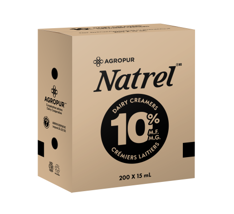 200X15ML NATREL CRÉMIER LAITIER 10%
