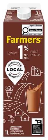 1L FARMERS CHOCOLATE MILK 1%
