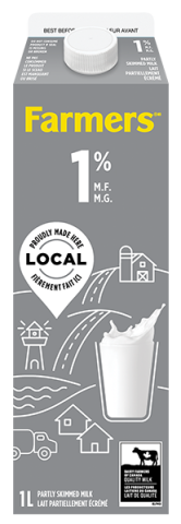 Farmers Milk 1% 1L