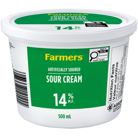 500ML FARMERS CRÈME SURE 14%