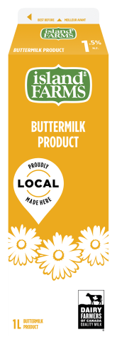 1L ISLAND FARMS BUTTERMILK PRODUCT 1.5%