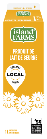 1L ISLAND FARMS PRODUIT DE LAIT DE BEURRE 1,5%