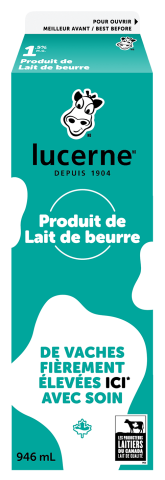 946ML LUCERNE PRODUIT DE LAIT DE BEURRE 1,5%