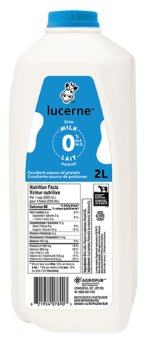 Lucerne Milk 0% 2L