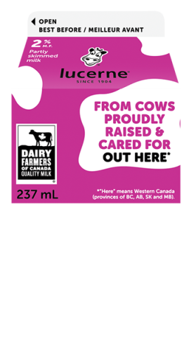 237ML LUCERNE MILK 2%