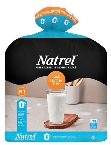 4L NATREL LACTOSE FREE MILK 0%