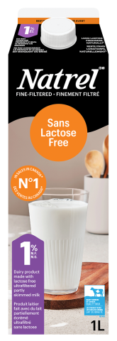 1L NATREL LACTOSE FREE MILK 1%