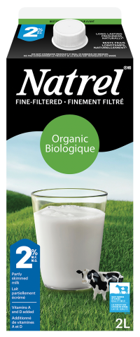 2L NATREL LAIT BIOLOGIQUE 2%