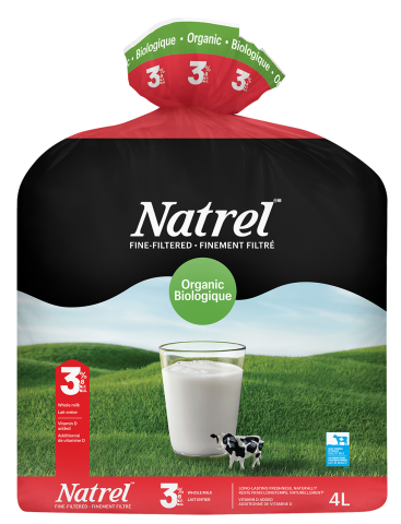 4L NATREL LAIT BIOLOGIQUE 3,8%