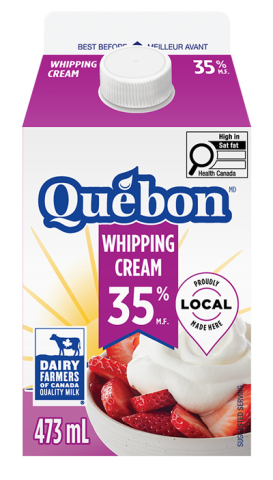 473ML CRÈME 35% QUEBON