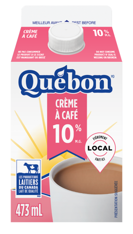 473ML CRÈME A CAFÉ 10% QUEBON