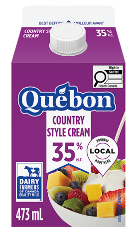 473ML CRÈME CHAMP 35% QUEBON
