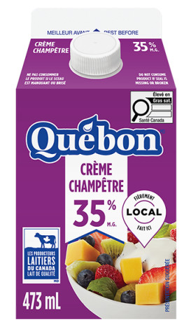 473ML CRÈME CHAMP 35% QUEBON